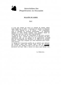 Bulletin N°3