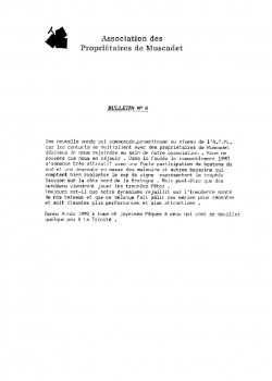 Bulletin N°6