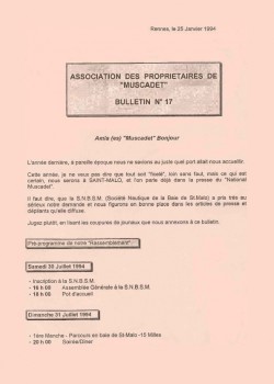 Bulletin N°17